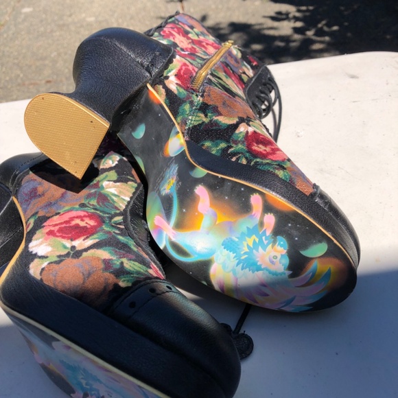 Irregular Choice Boots Victorian Style NIB - Picture 4 of 4